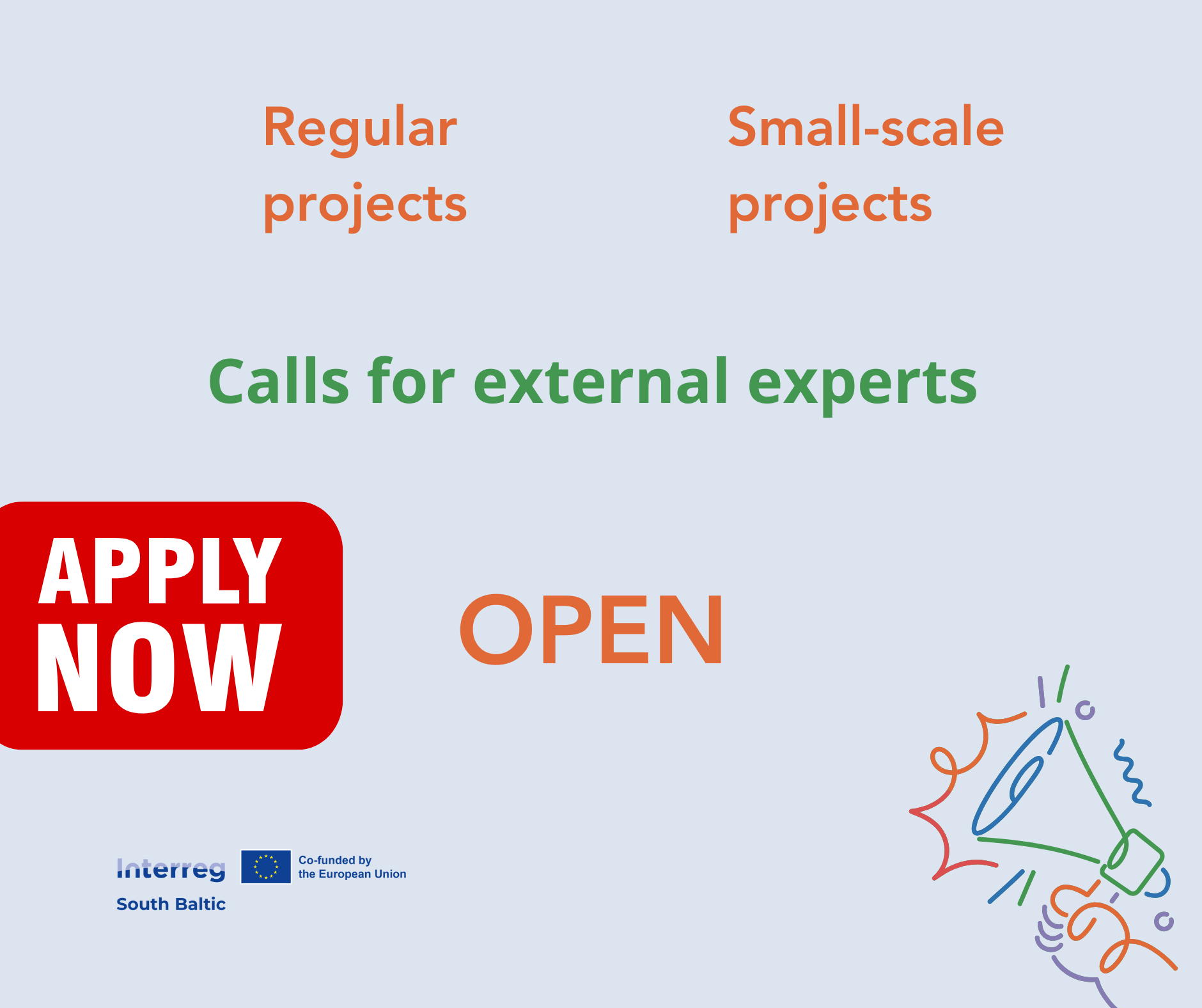 Open call for external quality and state aid assessors