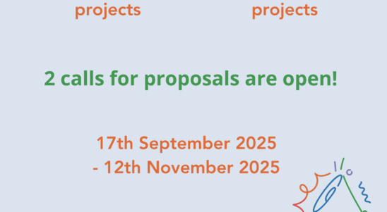 The 5th regular and 3rd small-scale projects calls are open
