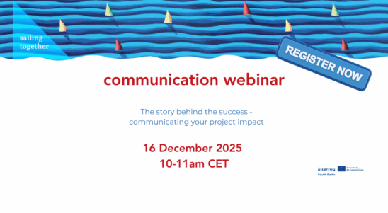 Register for the Interreg South Baltic Programme communication webinar