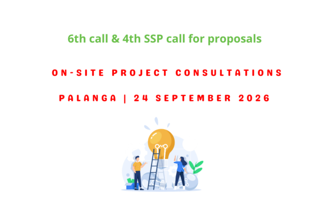  Project Consultations – alongside the Annual Event in Palanga